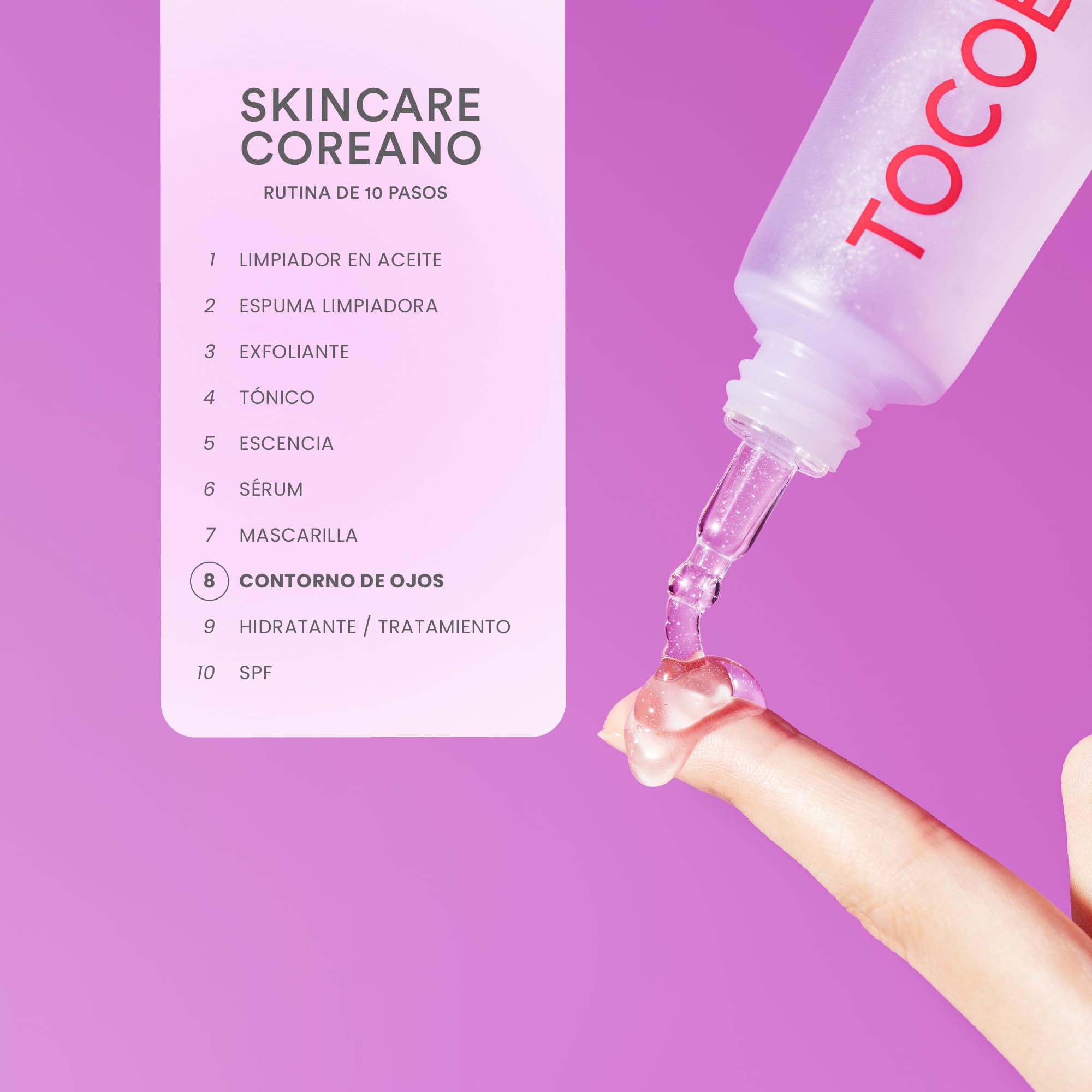 TOCOBO Collagen Brightening Eye Gel Cream 30 ml Gel Crema para Contorno de Ojos Iluminador e Hidratante