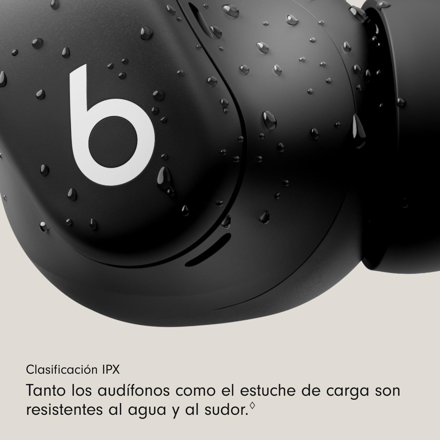 Beats - Powerbeats Fit - Audífonos inalámbricos para Entrenamiento con cancelación de Ruido, IPX4, hasta 30 Horas de batería con el Estuche de Carga, compatibles con Apple y Android - Negro Azabache