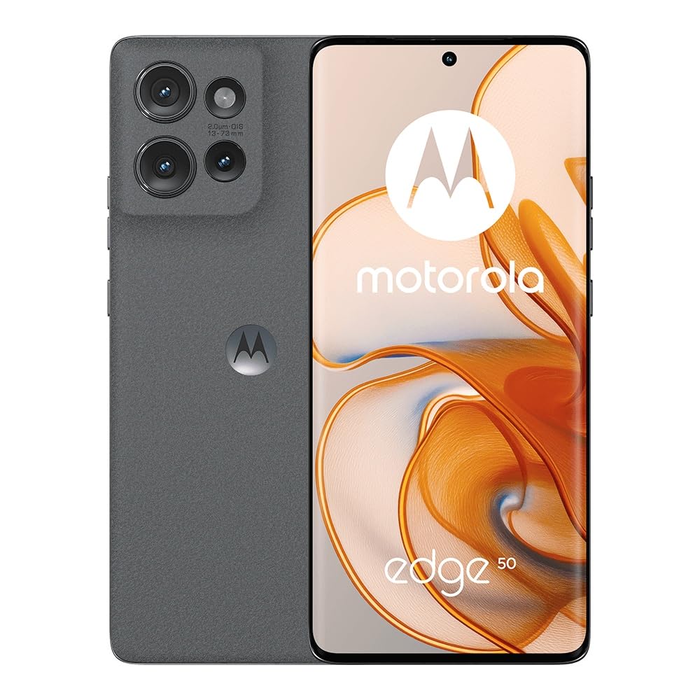 Motorola Edge 50 Gris (12GB RAM/512GB), 50MP, Celular Desbloqueado
