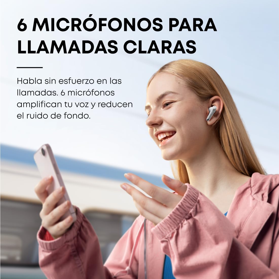 Soundcore by Anker Liberty 4 NC Audífonos Inalámbricos - Blanco