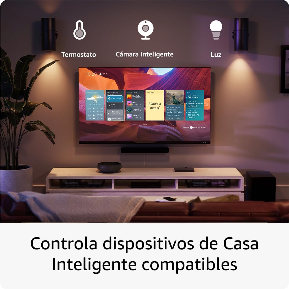 Amazon Fire TV Stick 4K Max (modelo más reciente), compatible con Wi-Fi 6E, fondo ambiental