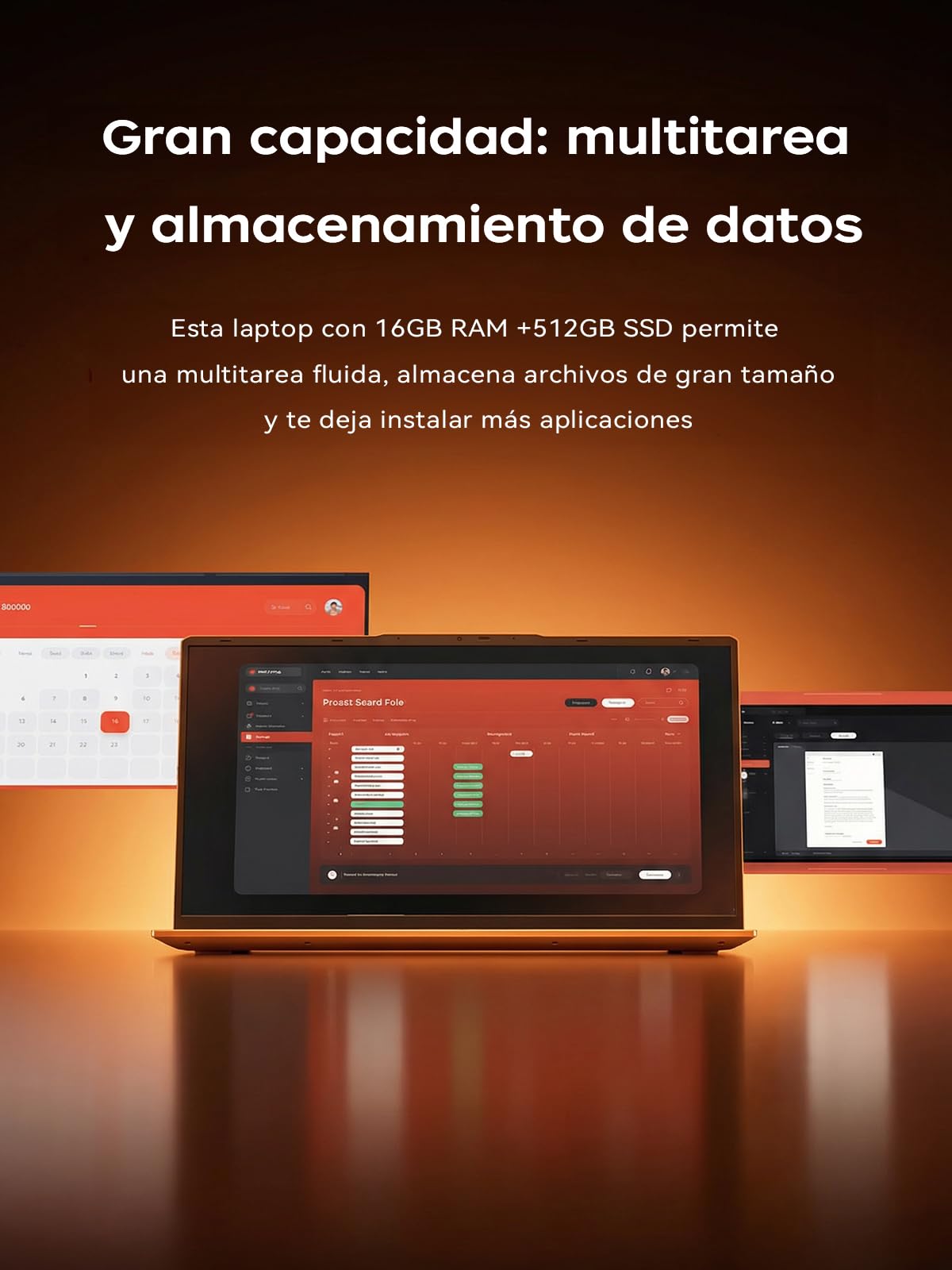 KAIGERR Laptop Gamer Ryzen 7 7730U (8C/16T, hasta 4.5GHz), 16GB RAM 512GB NVMe SSD Laptops, 15.6" FHD, Win 11 Pro, Teclado Físico en Español, Radeon RX Vega 8, Wi-Fi 6