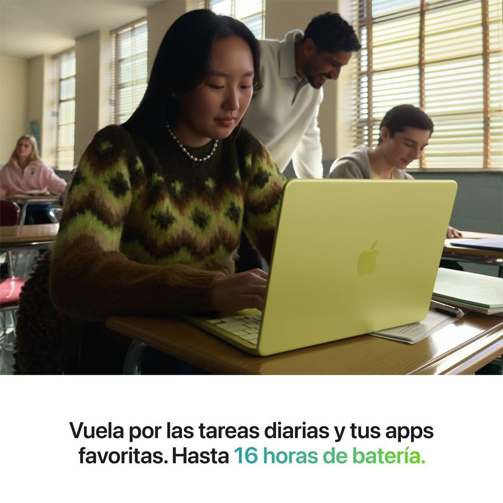 Apple 2026 MacBook Neo (de 13 Pulgadas, Chip A16 Pro de Apple con CPU de 6 núcleos y GPU de 5 núcleos, 8GB Memoria unificada, 256 GB) - Color Plata