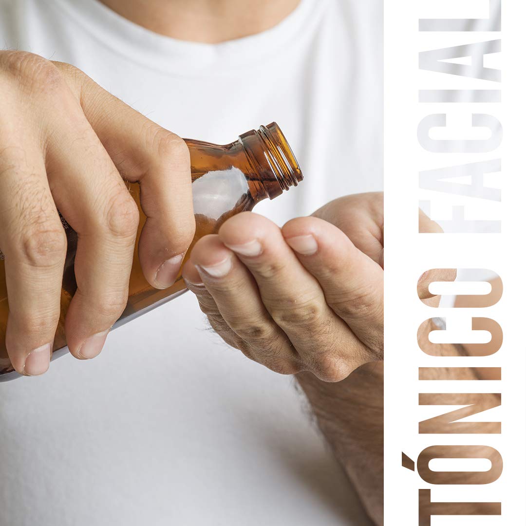 Tónico facial de CALÉNDULA limpiador, calmante y cicatrizante para piel irritada y enrojecida. Contiene Caléndula, Manzanilla y Sábila. Ingredientes 100% Naturales, sin químicos. 240ml.