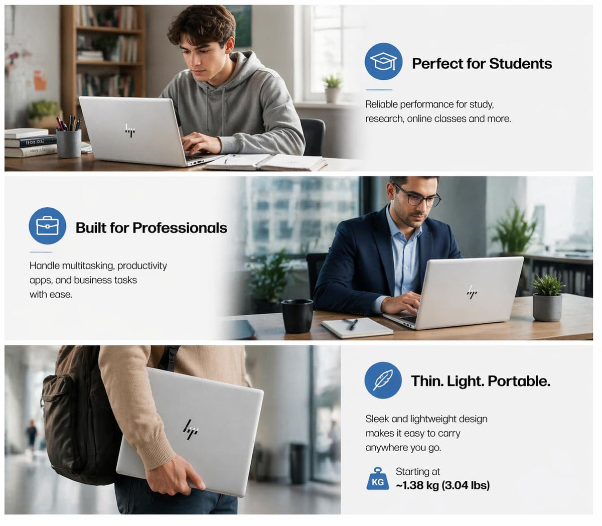 HP EliteBook 645 G9 Portátil de 14 Pulgadas FHD, AMD Ryzen 7 Pro 5875U, 16 GB RAM, 256 GB SSD, Teclado retroiluminado, Windows 11 Pro (Renovado)