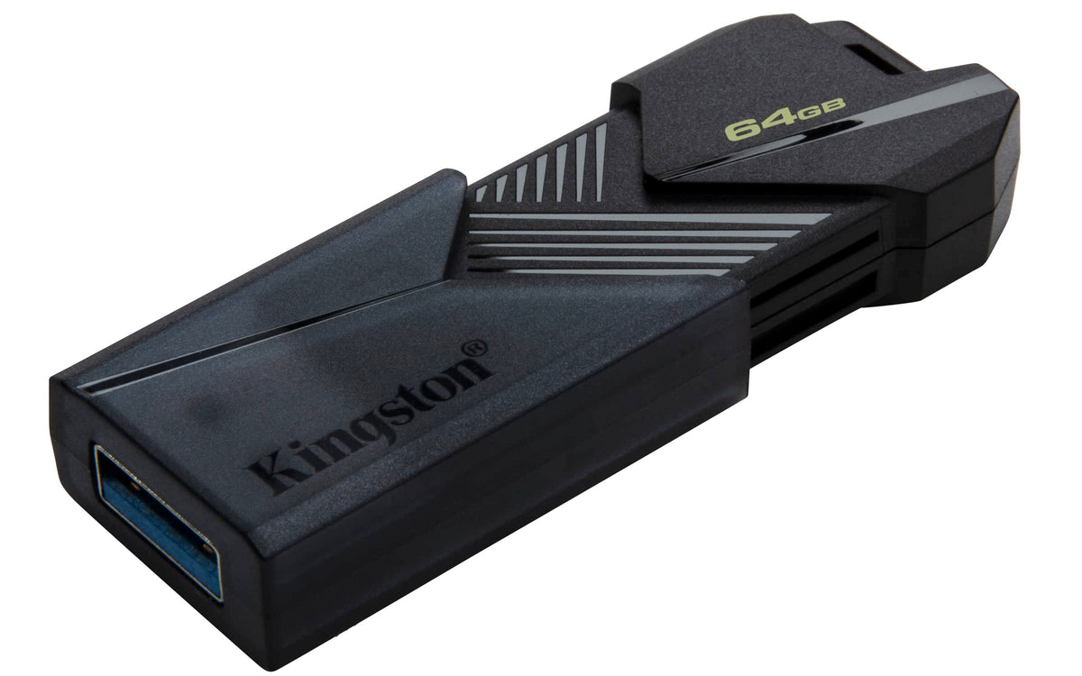 Kingston USB DataTraveler Exodia Onyx Capacidad: 64GB USB-A 3.2 Gen 1 (DTXON/64GB)