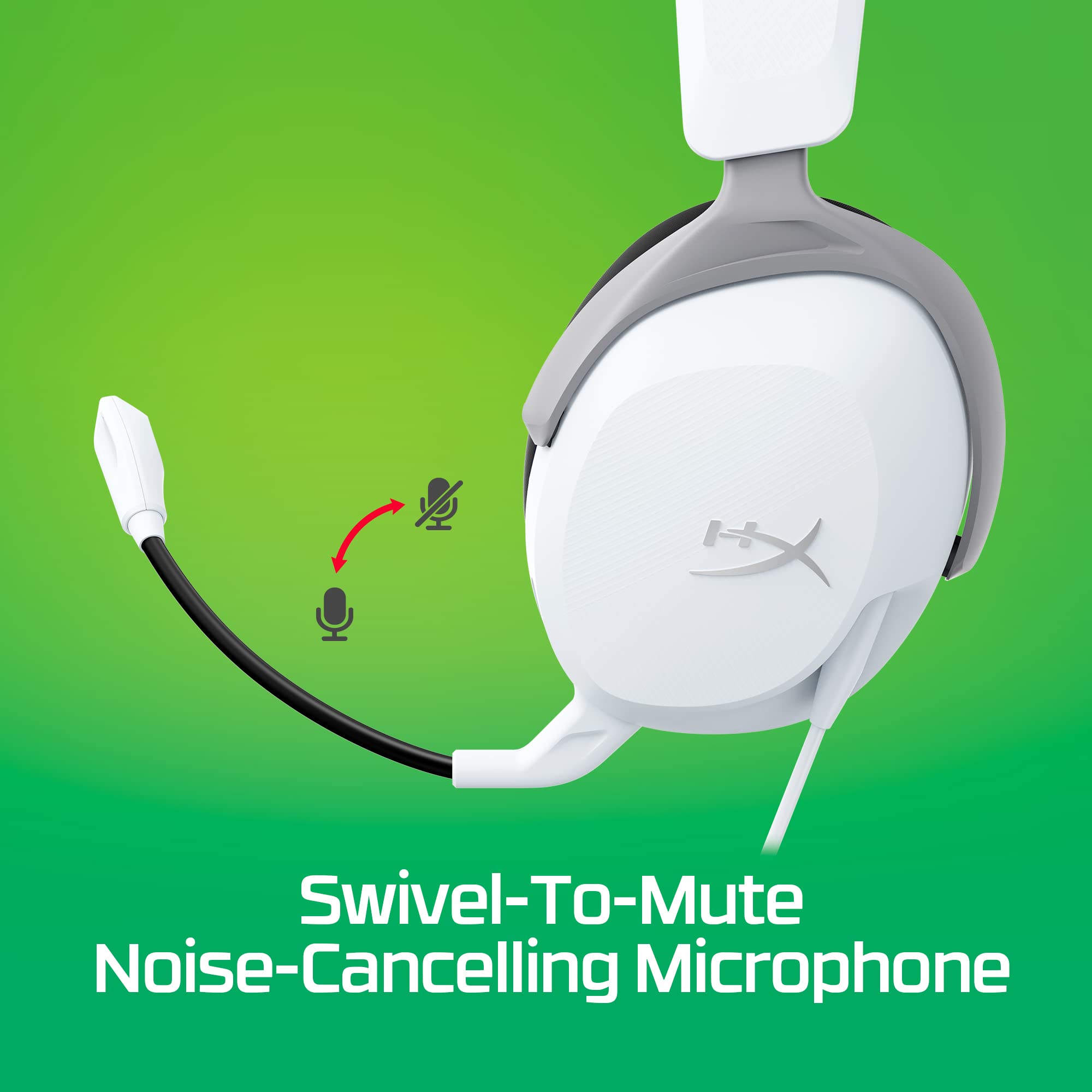 HyperX CloudX Stinger 2 Core Negro - Audífonos supraaurales livianos con micrófono para Xbox - Series S, X - One
