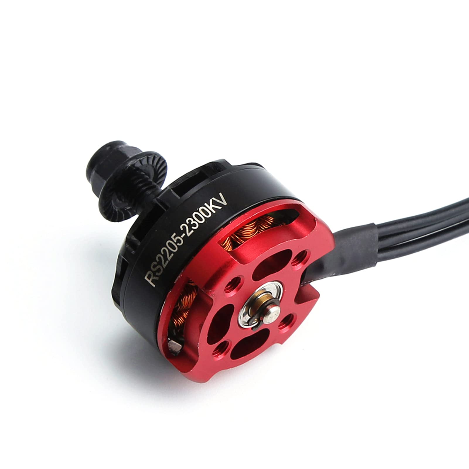 Motor sin escobillas 2205 2300KV, 4 Uds.rotación inversa y Motor de rotación hacia adelante para multicóptero de Dron de carreras de control remoto FPV