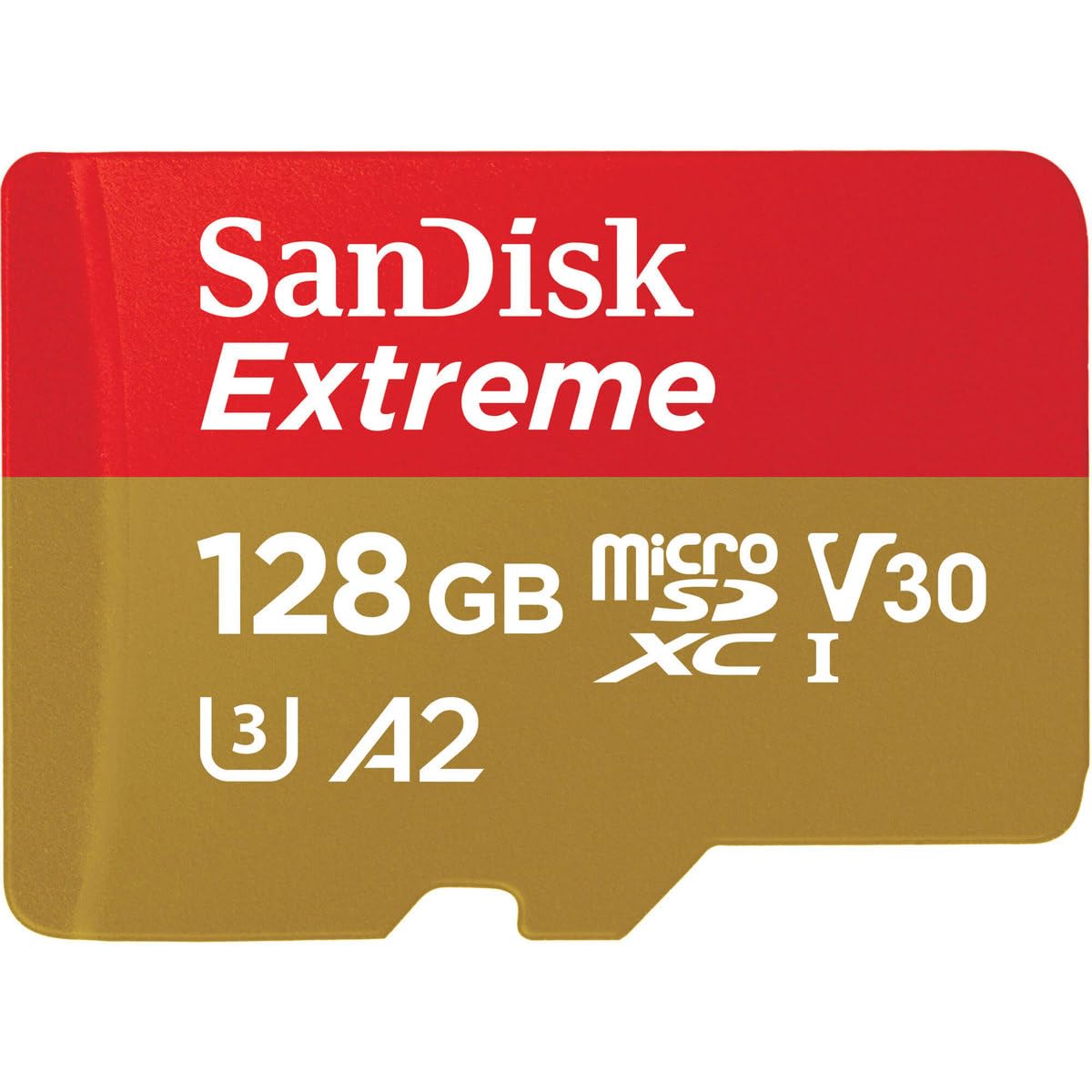 SanDisk Tarjeta microSD Extreme para Juegos móviles de 128 GB, Compatible con Aplicaciones A2 Performance AAA/3D/VR y vídeo 4K UHD, Lectura de 190 MB/s, Escritura de 90 MB/s, Clase 10, UHS-I, U3, V30