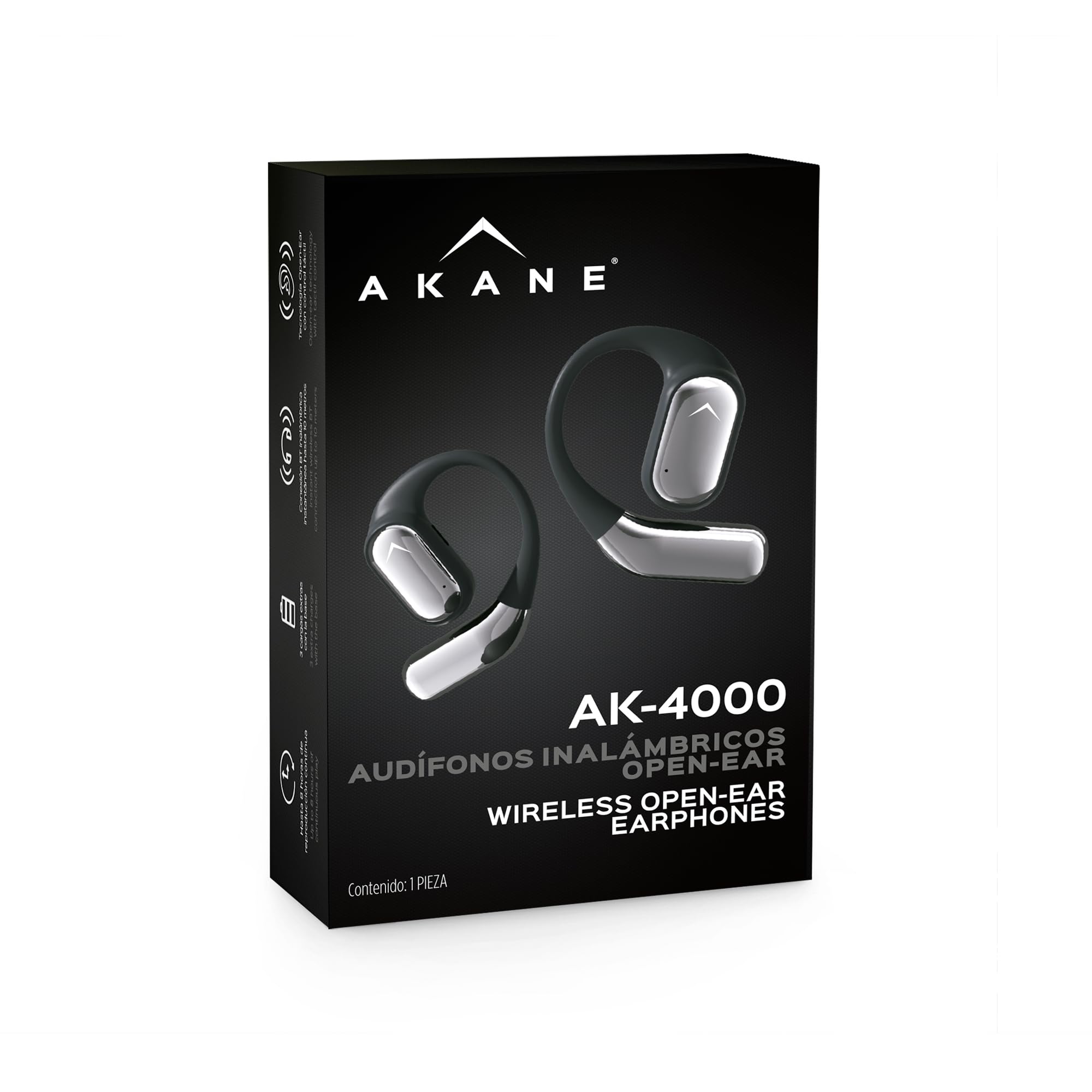 Akane Audífonos Inalámbricos Deportivos Open Ear Bluetooth 5.4 para Correr