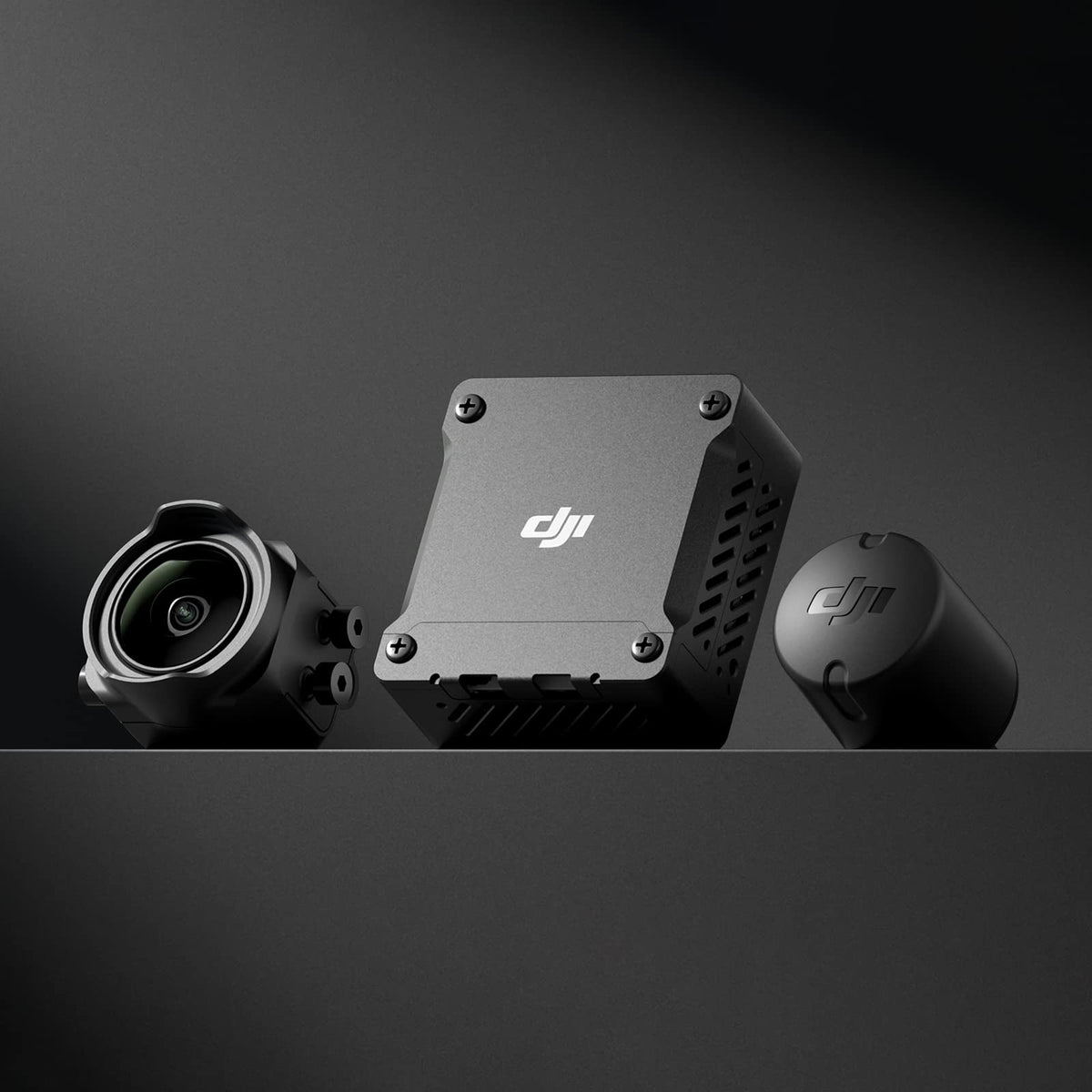 DJI Unidad de aire O3 para dron FPV, sistema de transmisión digital, rango máximo de 10 km, transmisión de video H.265 de 1080p/100 fps, compatible con anteojos DJI 2, DJI FPV Goggles V2 y DJI FPV Remote Controller 2