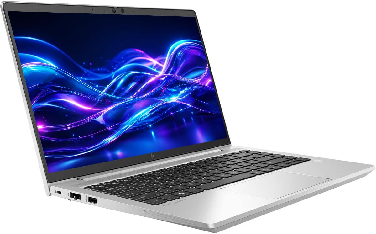 HP EliteBook 645 G9 Portátil de 14 Pulgadas FHD, AMD Ryzen 7 Pro 5875U, 16 GB RAM, 256 GB SSD, Teclado retroiluminado, Windows 11 Pro (Renovado)