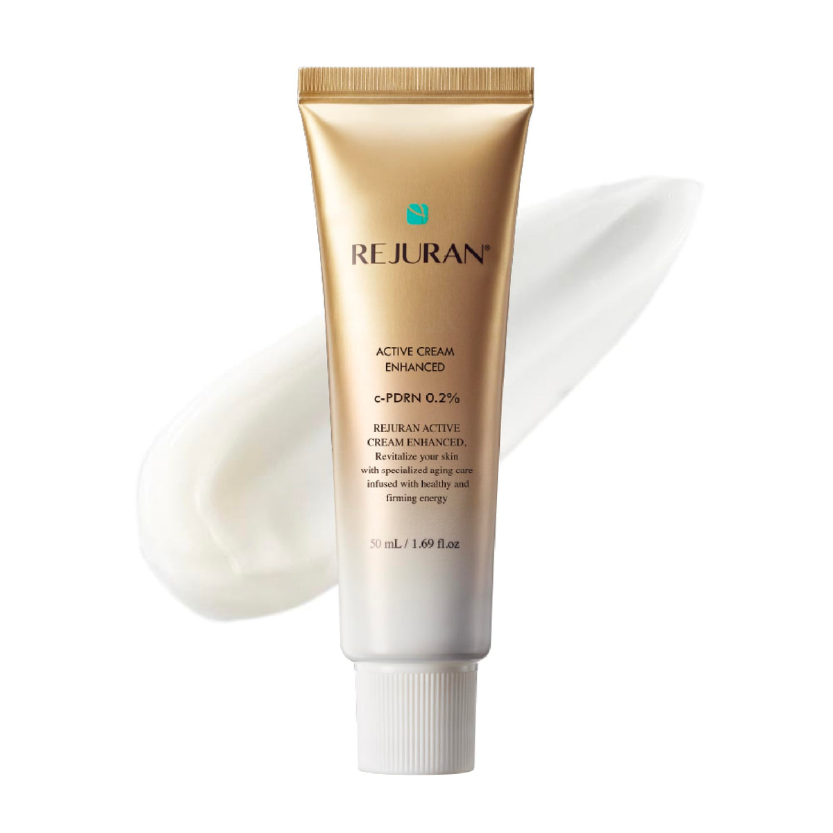 REJURAN Crema Activa Mejorada, Dot Pdrn Rejuvenecimiento Profundo Salmon Dna Pdrn Hidratante Facial Para Estimular El Colágeno. 1,69 onzas líquidas (paquete de 1)