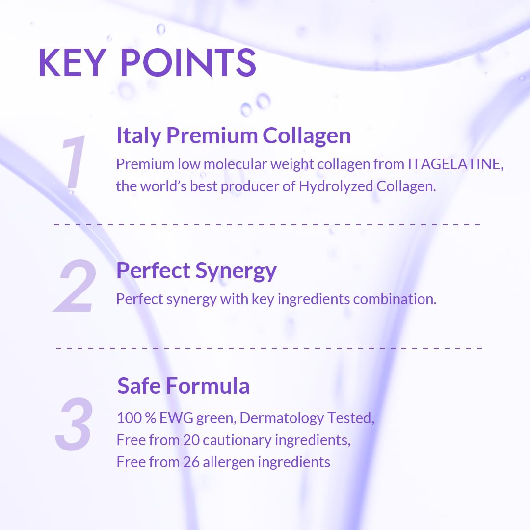 MIZON Suero Facial con Colágeno 30 ml - Serum Antiedad e Hidratante Coreano - Skincare Coreano con Acido Hialuronico para Piel Firme y Suave - Sérum Facial Original Skin Energy Collagen 100