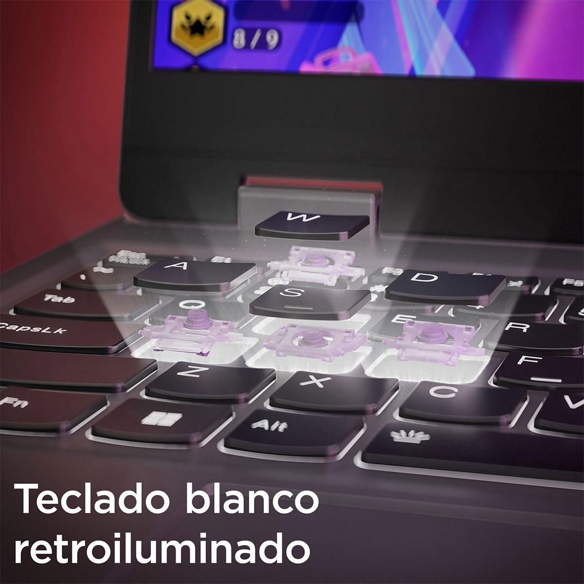 Laptop Gaming Lenovo LOQ 15ARP9 | 15.6" FHD | AMD Ryzen 7 | 16 GB RAM 512 GB SSD | RTX 4050 6GB (Modelo 2025)