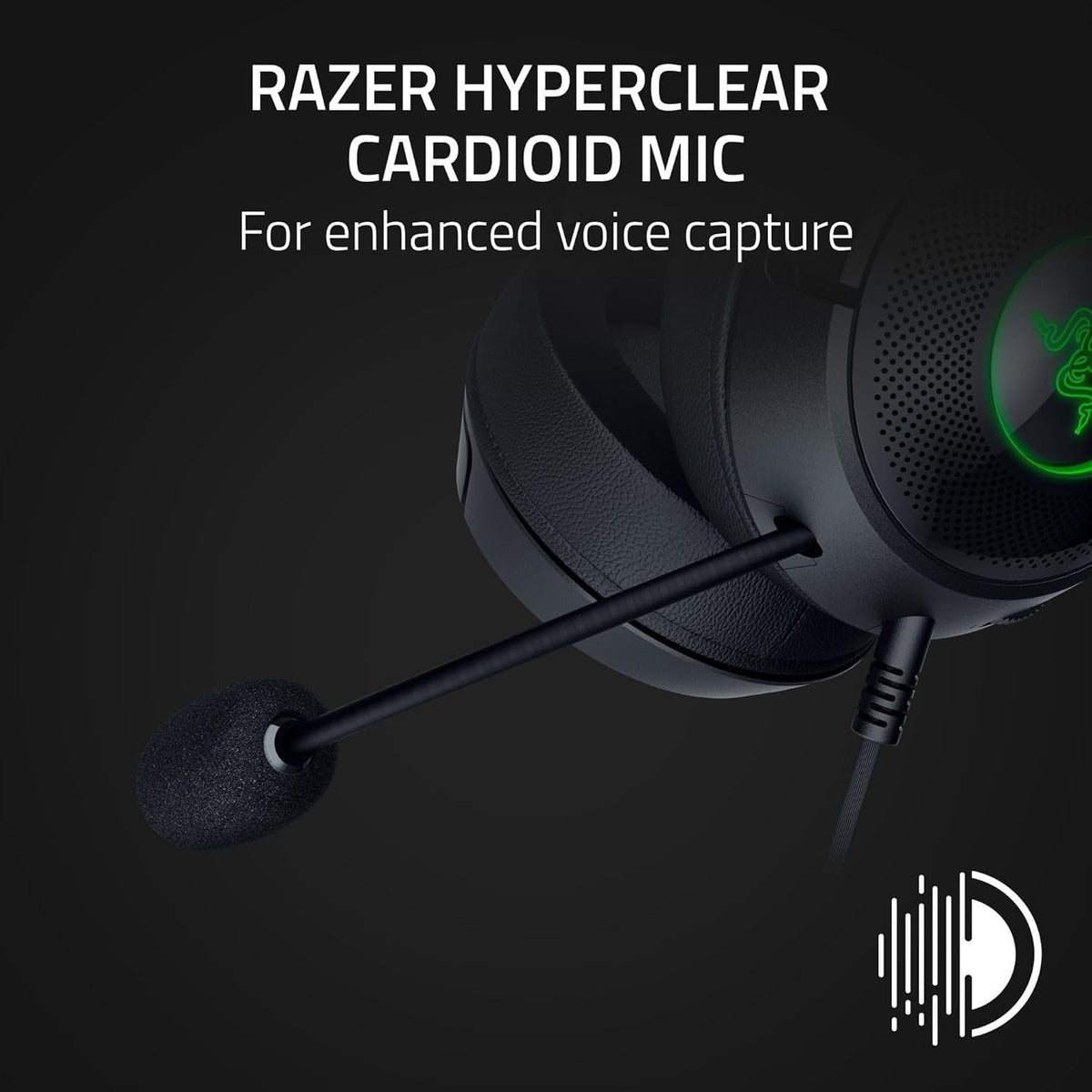 Razer Kraken Kitty V2 -Auriculares alámbricos Diadema RGB Chroma iluminación reactiva - Micrófono cardioide HyperClear - Controladores 40 mm - Sonido envolvente 7.1 ,Negro (Reacondicionado)