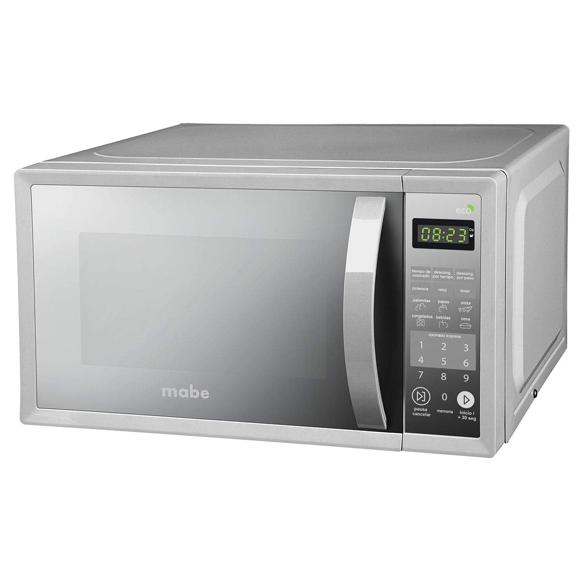 Horno de microondas 0.7 pies cúbicos (20 L) 120 V Silver Mabe - HMM70SEJ