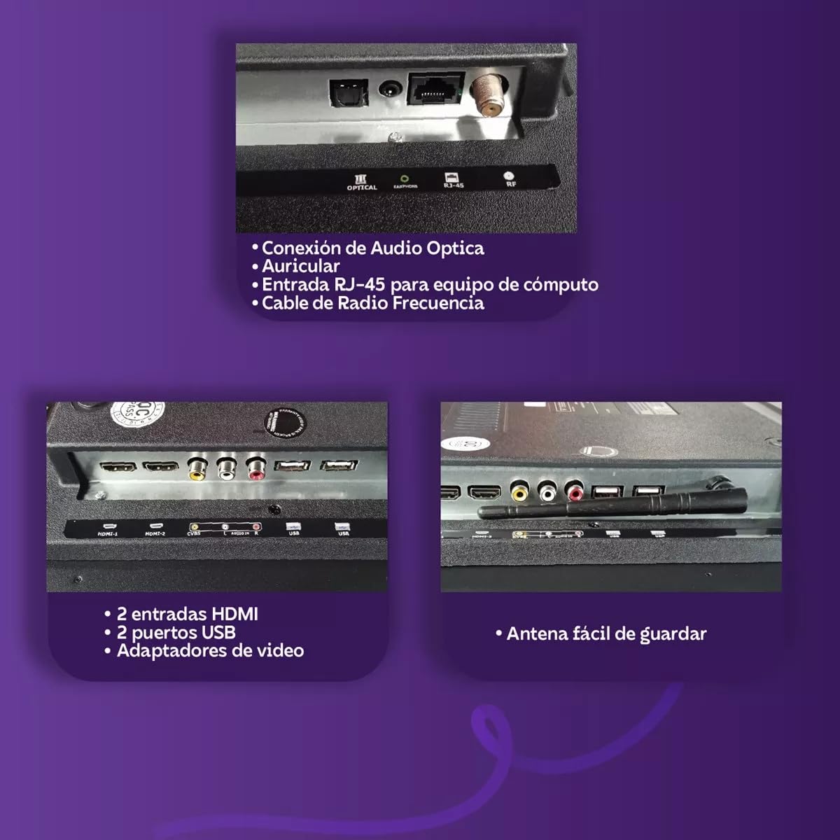 CUORY Smart TV Pantalla 43" Pulgadas Android TV LED Television | FHD Full HD Dled 1920x1080 | Ver Netflix, Youtube y Play Store | con HDMI y USB | Compatible con Google TV y Dolby Digitial