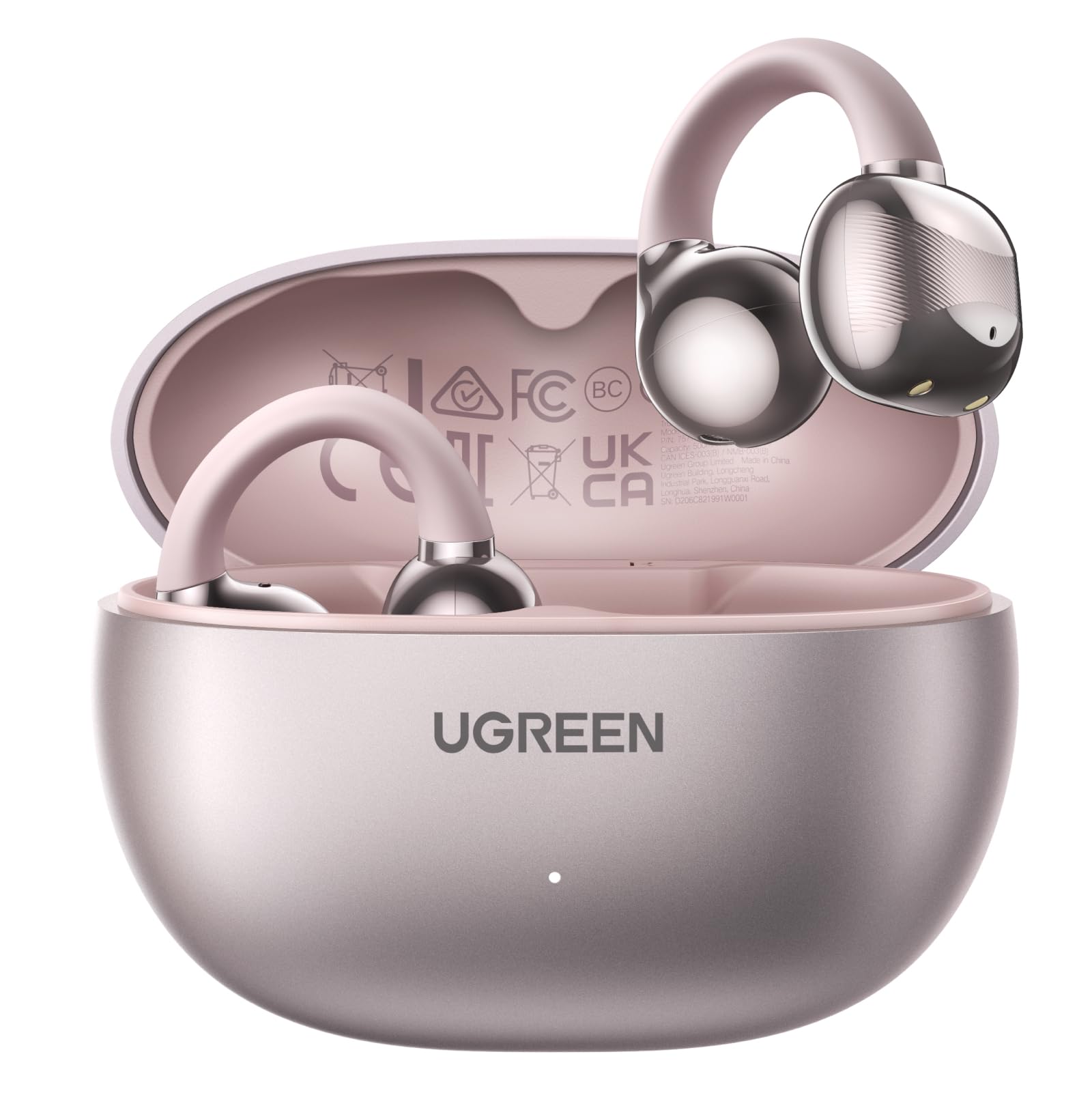 UGREEN Audífonos Inalámbricos Bluetooth 5.4 30 Horas,12mm Diafragma con ENC