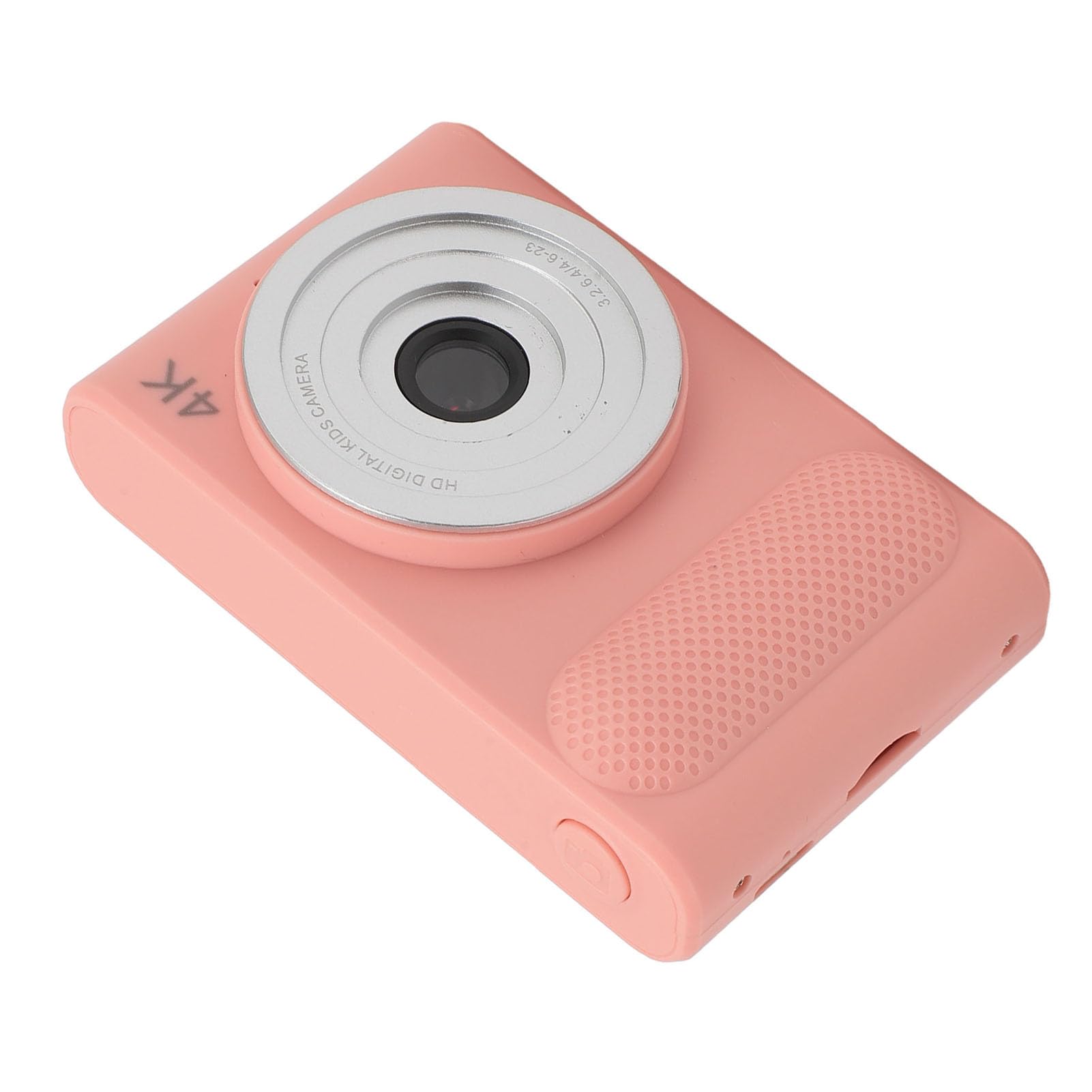 Cámara Micro SLR, Cámara Digital Portátil con Pantalla TFT 4K de 2,4, Zoom Digital 16x, Delgada y Liviana, Resistente a Arañazos, Enfoque Automático para Viajes (Pink)