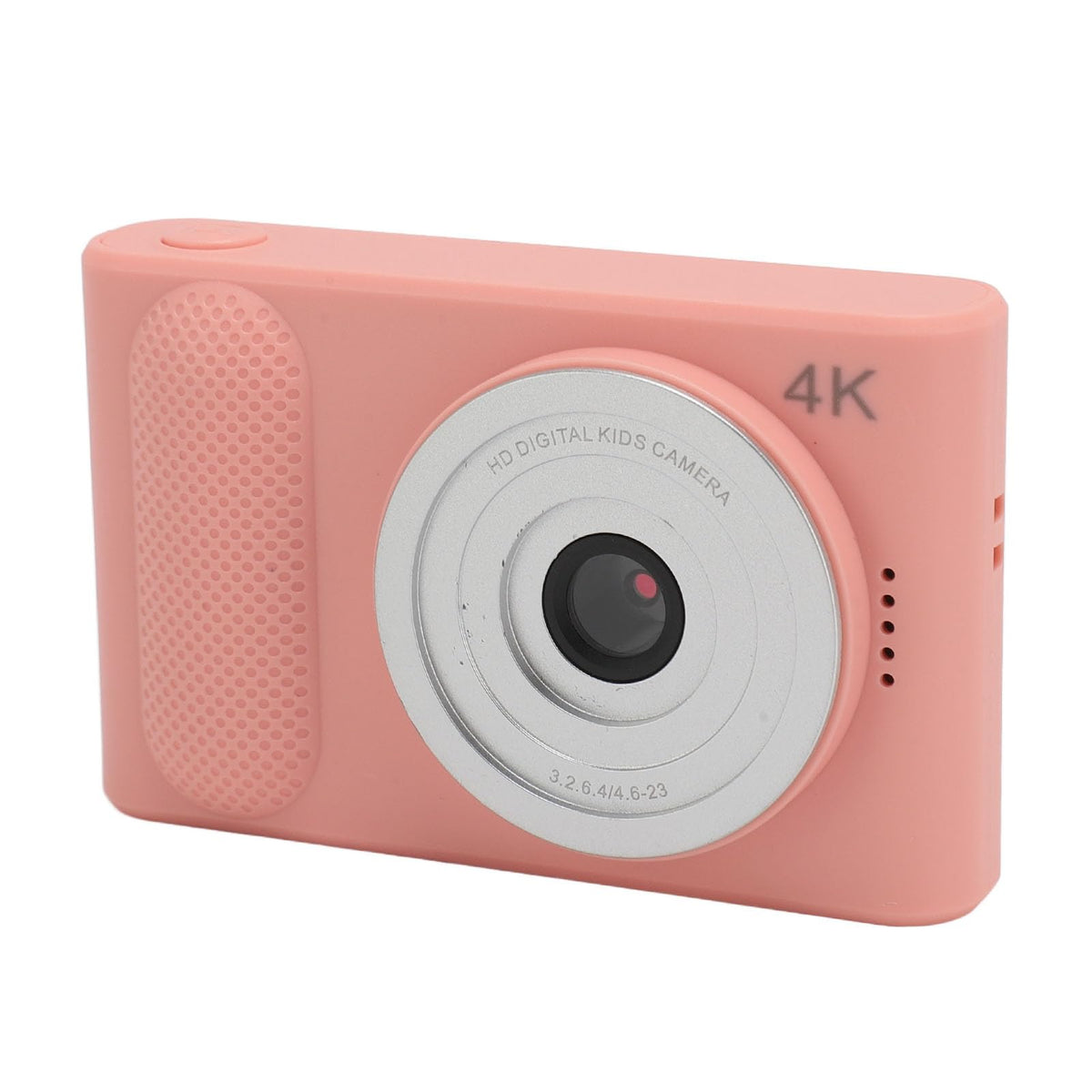 Cámara Micro SLR, Cámara Digital Portátil con Pantalla TFT 4K de 2,4, Zoom Digital 16x, Delgada y Liviana, Resistente a Arañazos, Enfoque Automático para Viajes (Pink)