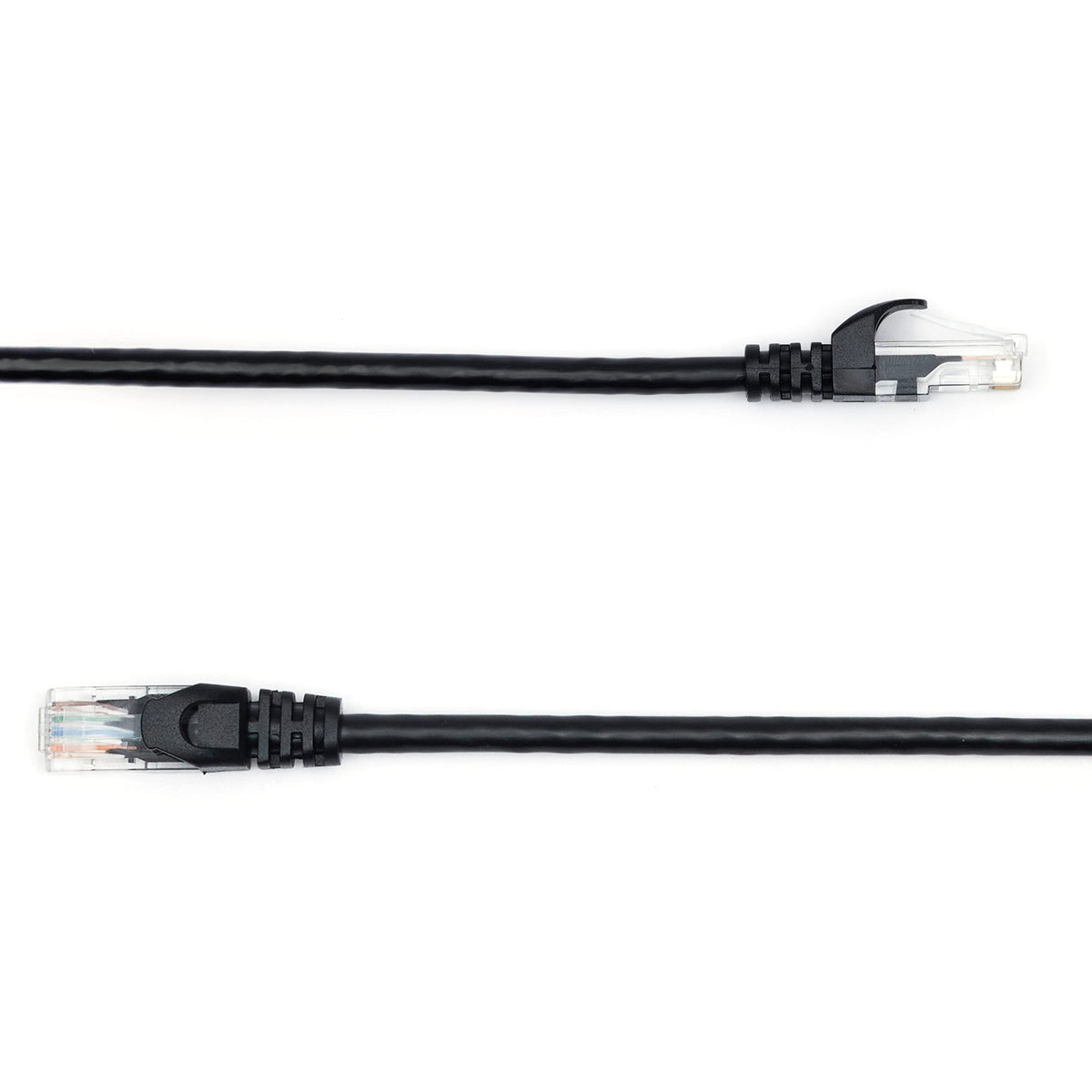 Amazon Basics Cable de conexión Ethernet Cat 6 RJ45, cable de alta velocidad de 10 Gpbs, 250 MHz, sin enganches, 3 m, negro, para impresora