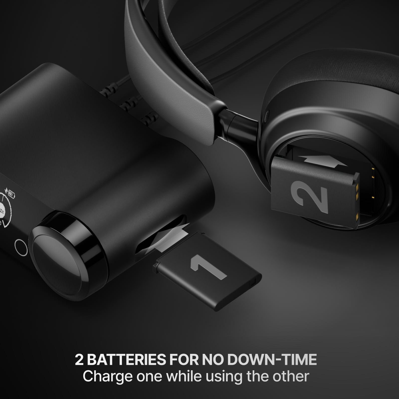 SteelSeries Arctis Nova Elite - Hi-Res Wireless Gaming Headset — 96kHz/24bit — Carbon Fiber Speakers — ANC — AI Noise Rejection — App — 2.4GHz + BT — Multi-Source Mix — OmniPlay PC+PlayStation+Xbox