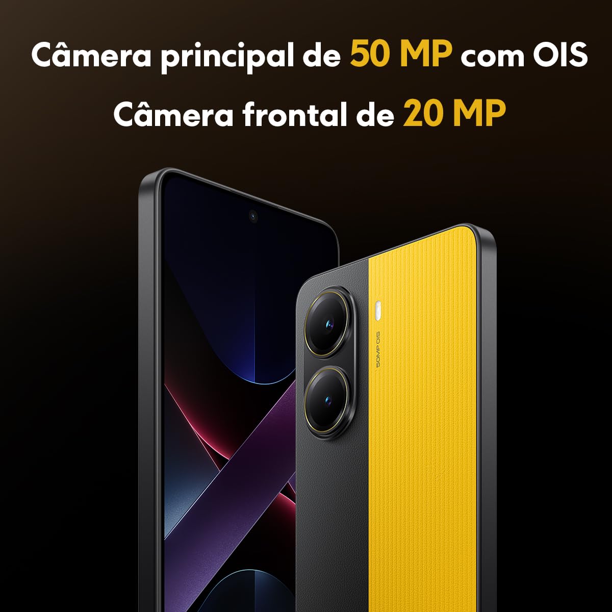 XIAOMI Teléfono Celular Poco X7 Pro 5G NFC Pantalla AMOLED CrystalRes 1.5K 120Hz Buque Insignia Dimensity 8400-Ultra 90W HyperCharge (Negro, 12GB+512GB)