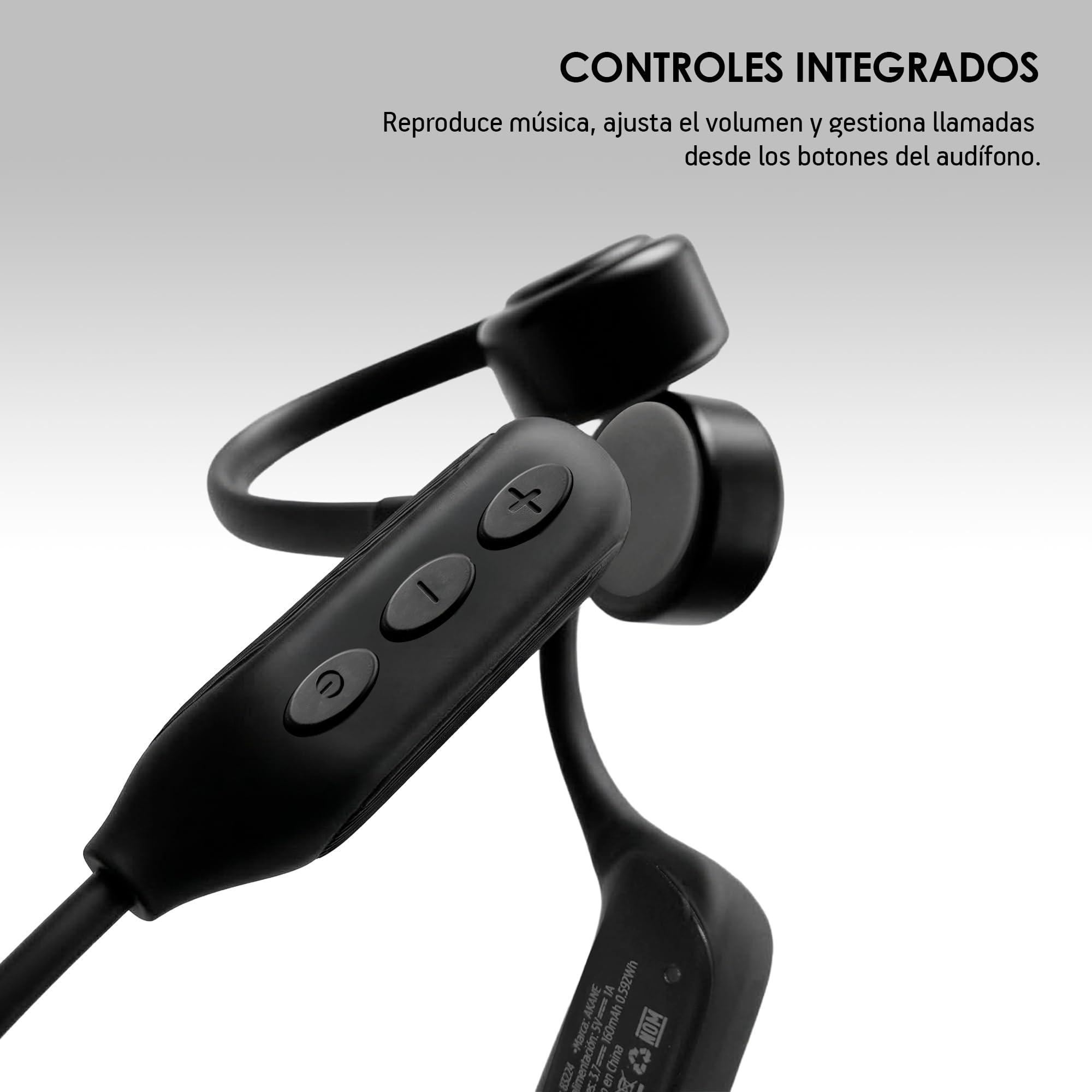 Akane Audífonos de Conducción Ósea para Nadar Bluetooth 5.4