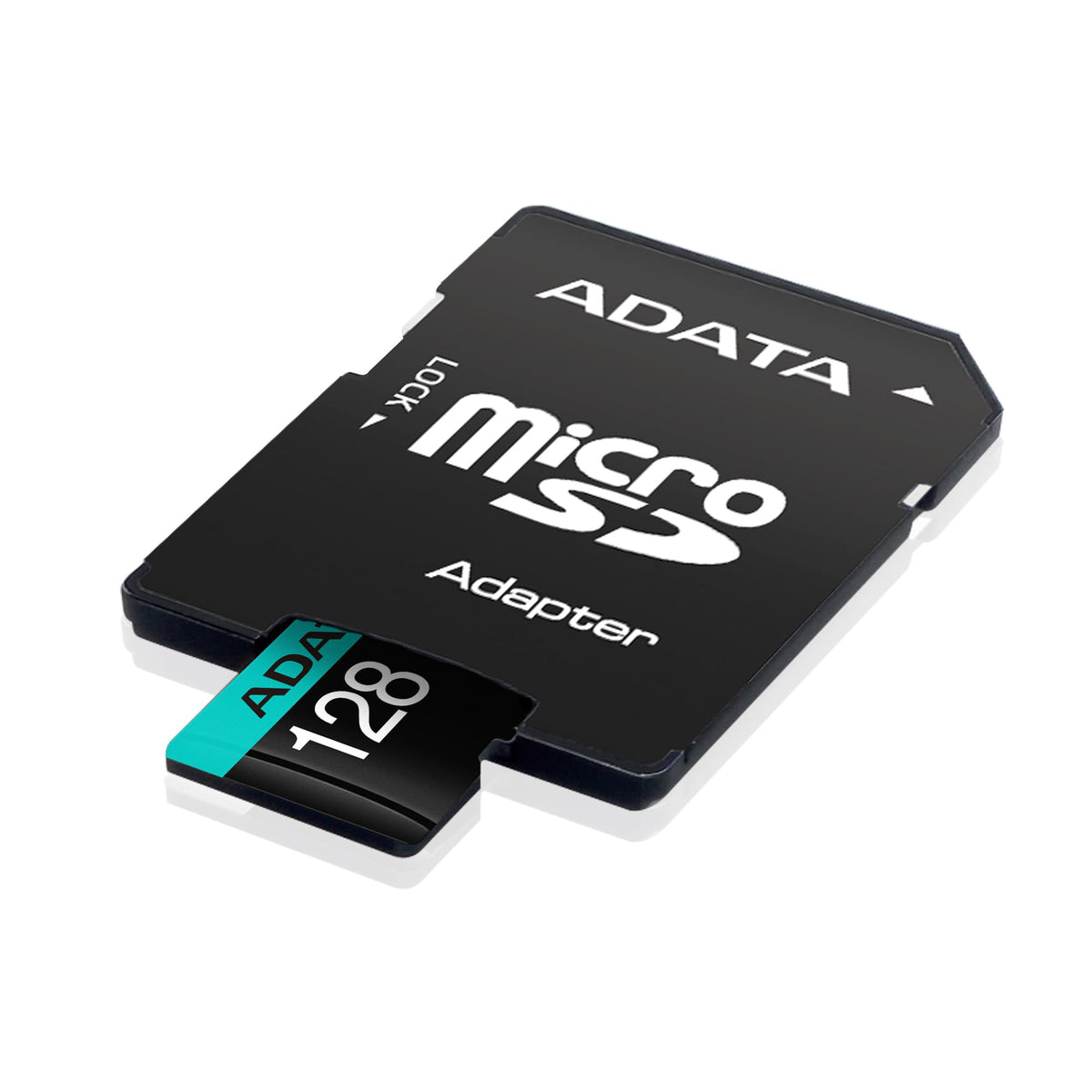 ADATA Premier Pro - Tarjeta de Memoria microSDXC (128 GB, UHS-I, U3, V30, Clase 10, A2, MircoSD, con Adaptador, AUSDX128GUI3V30SA2-RA1)
