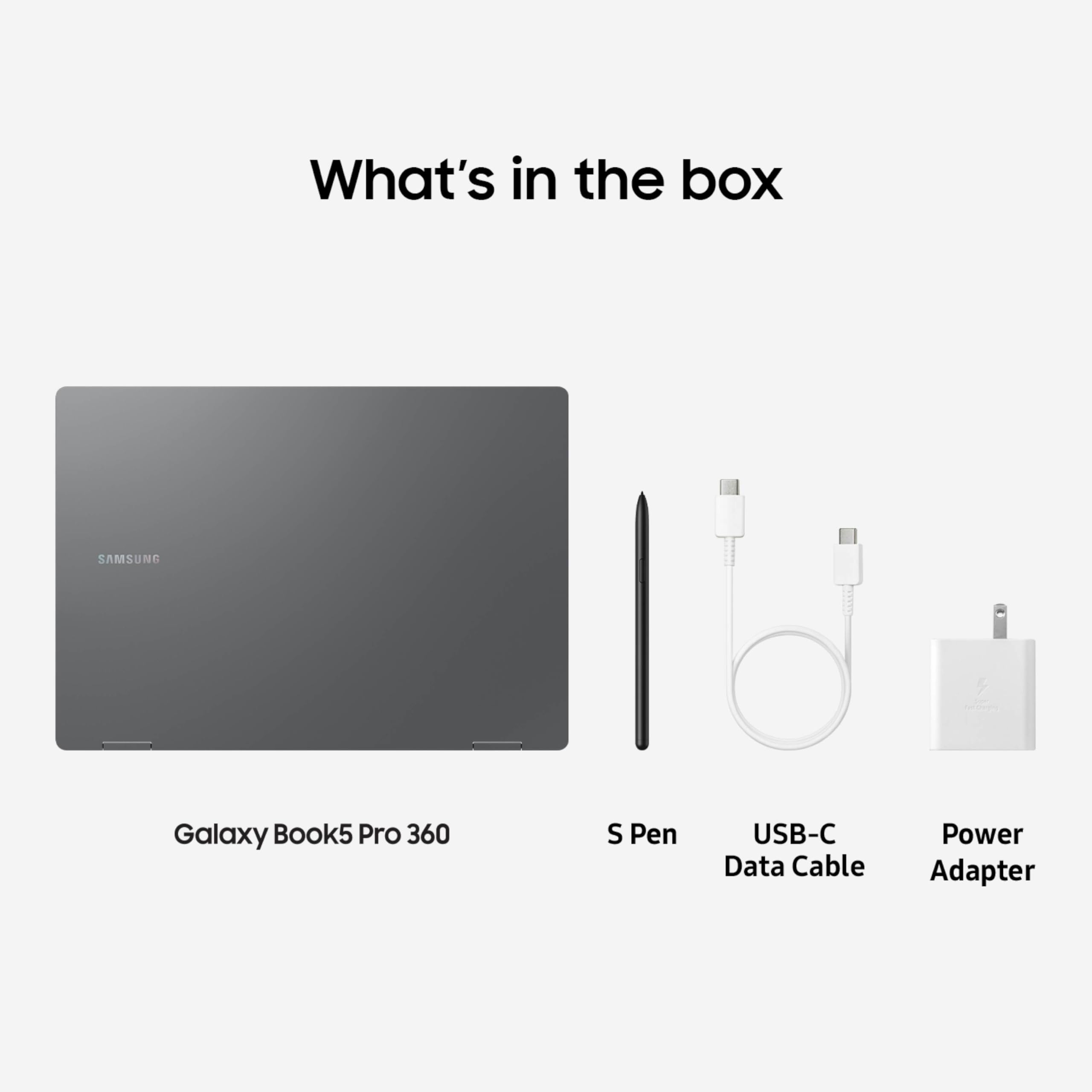 SAMSUNG Galaxy Book5 Pro 360 Copilot+ PC de 16 pulgadas, computadora portátil AI Business, Windows 11 Pro, procesador Intel Core Ultra 7 258V, visualización táctil AMOLED 3K, 32GB / 1TB, 120HZ, modelo