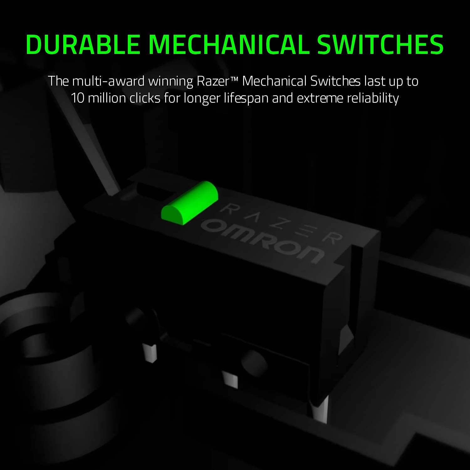 Razer DeathAdder Essential Mouse para videojuegos: Sensor óptico de 6400 DPI - 5 botones programables - Interruptores mecánicos - Empuñaduras laterales de goma - Blanco mercurio (renovado)