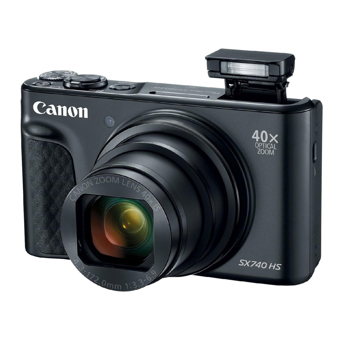 Canon Cámara Digital Powershot SX740 Negro