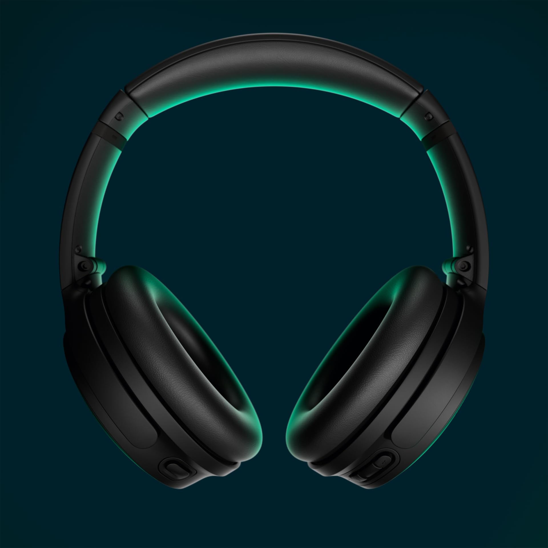 Bose QuietComfort - Auriculares inalámbricos con cancelación de ruido, Bluetooth sobre la oreja con hasta 24 horas de duración de batería, negros (Reacondicionado)