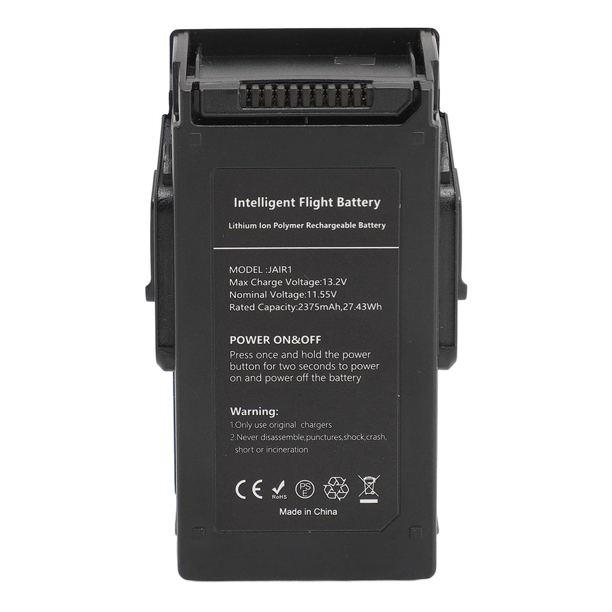 Batería de Vuelo Inteligente Original Mavic Air, Batería de Vuelo Inteligente para Mavic Air Drone Batería de Repuesto 2375 MAh 21 Min Tiempo de Vuelo para Mavic 2 Series Drone