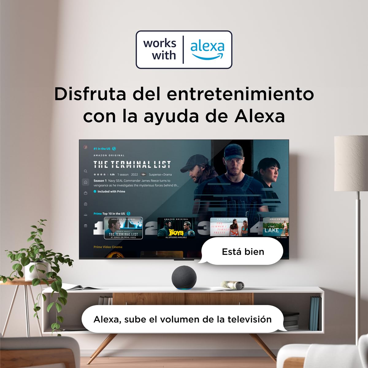 TCL Smart Google TV 55S454, Pantalla 55", 4K UHD, Color Negro