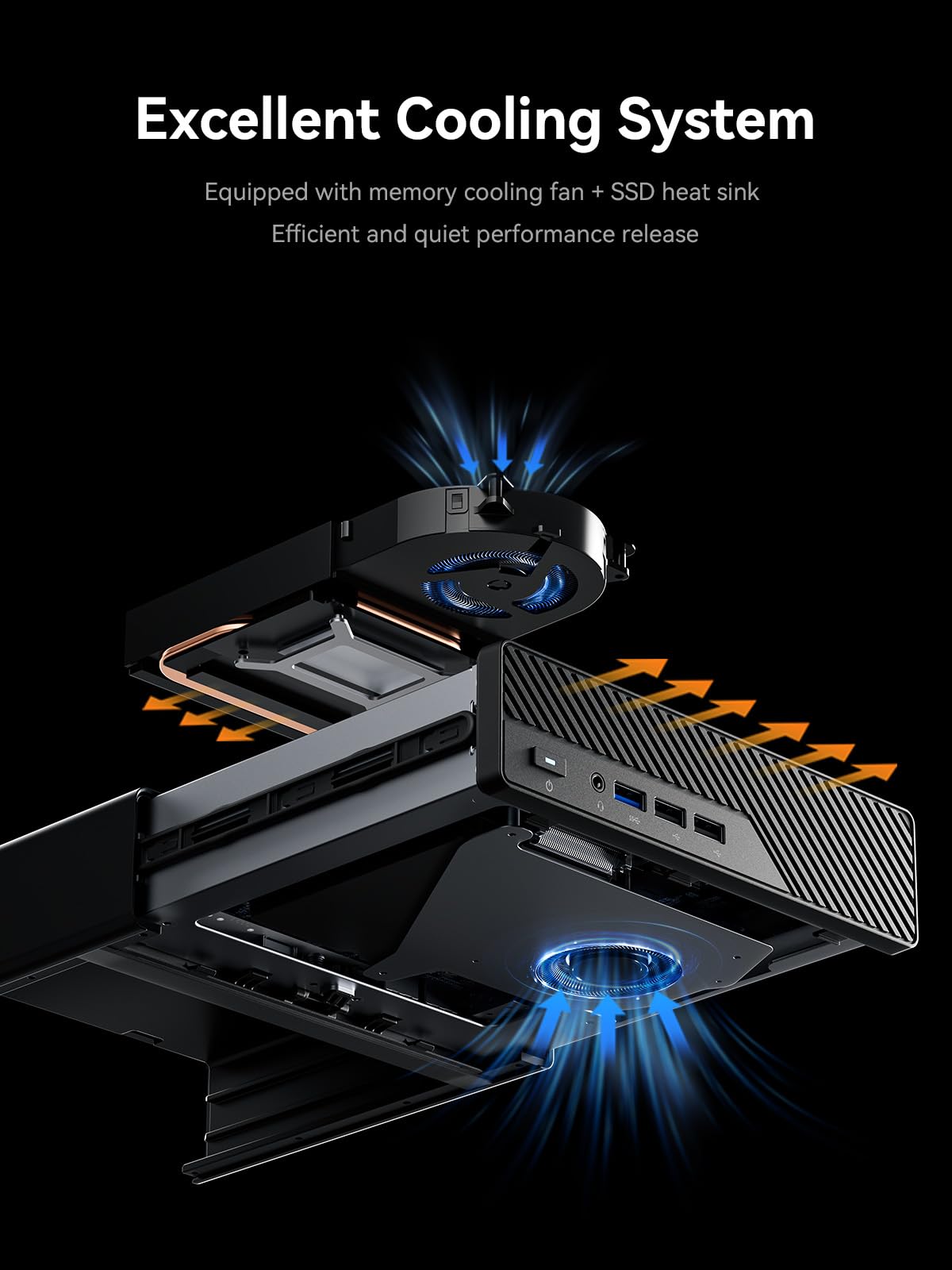 MINISFORUM MS-01 Mini estación de trabajo Intel Core i9-13900H (vPro Enterprise Support) 32GB DDR5 1TB SSD Mini PC, 2x 10Gbps SFP+/2x 2.5G RJ45/2x USB4/HDMI/1x ranura PCIe4.0x16/compatible con 3x M.2