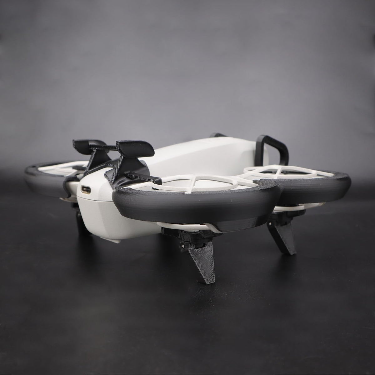 Drone - Protector de cardán para DJI Neo, extensión de tren de aterrizaje, ala trasera, protector de hélice, juego de accesorios para drones (negro)