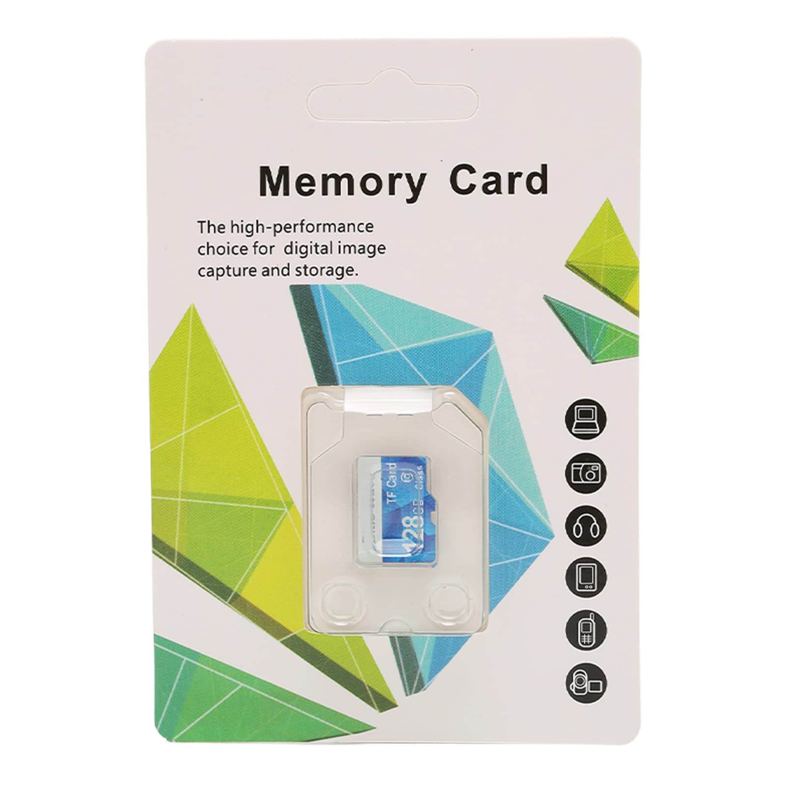 Anggrek Micro Tarjeta de Memoria, 128GB Clase 10 Alta Velocidad 100MB/s Resistente al Agua Antigolpes, para Cámaras Digitales Teléfonos Móviles GPS Drones (128GB)