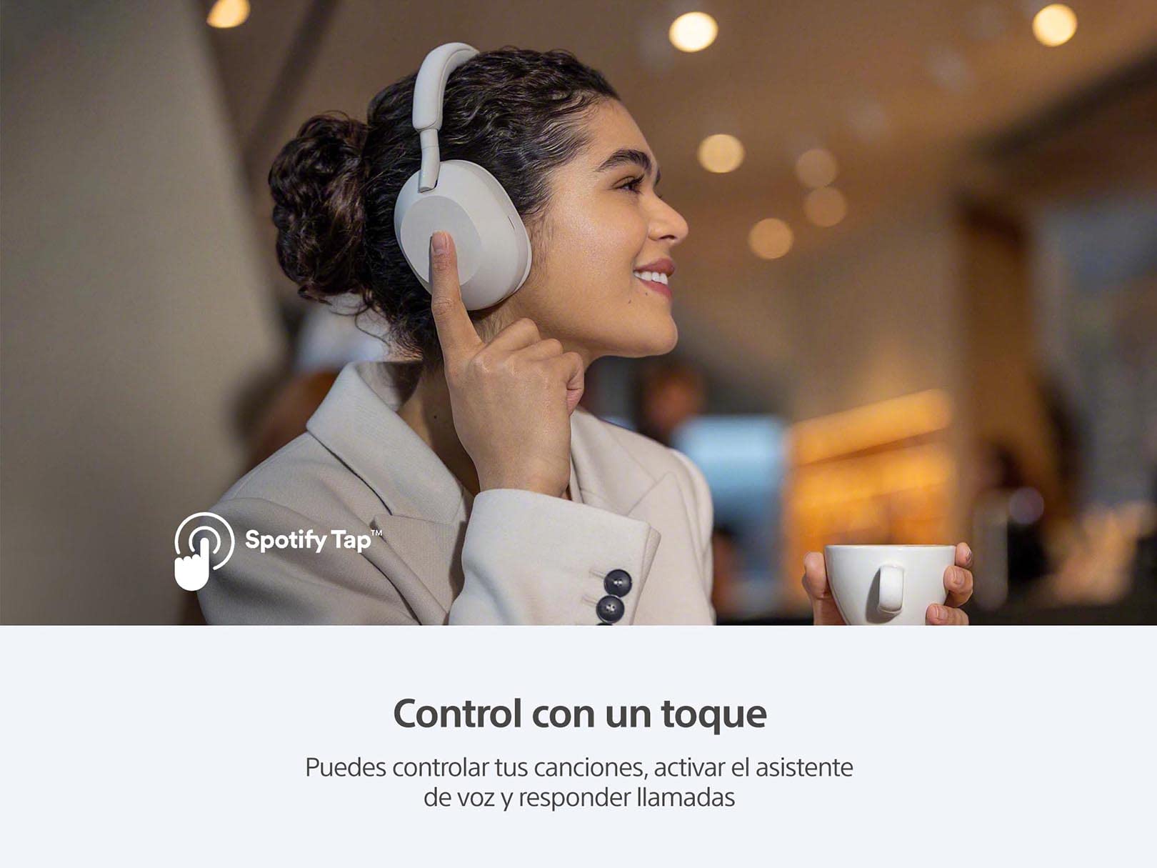 Sony WH-1000XM5 Audífonos inalámbricos con Cancelación de Ruido, Negro (Versión Nacional)