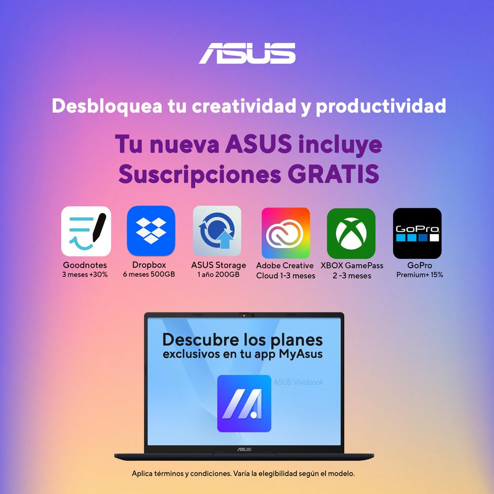 ASUS Vivobook 16/ Intel Ultra 5 Serie 225H/ Intel Graphics/AI Boost NPU 13TOPS /16GB - 512 SSD/Teclado en español (Garantia y Servicio con la Marca en Mexico)