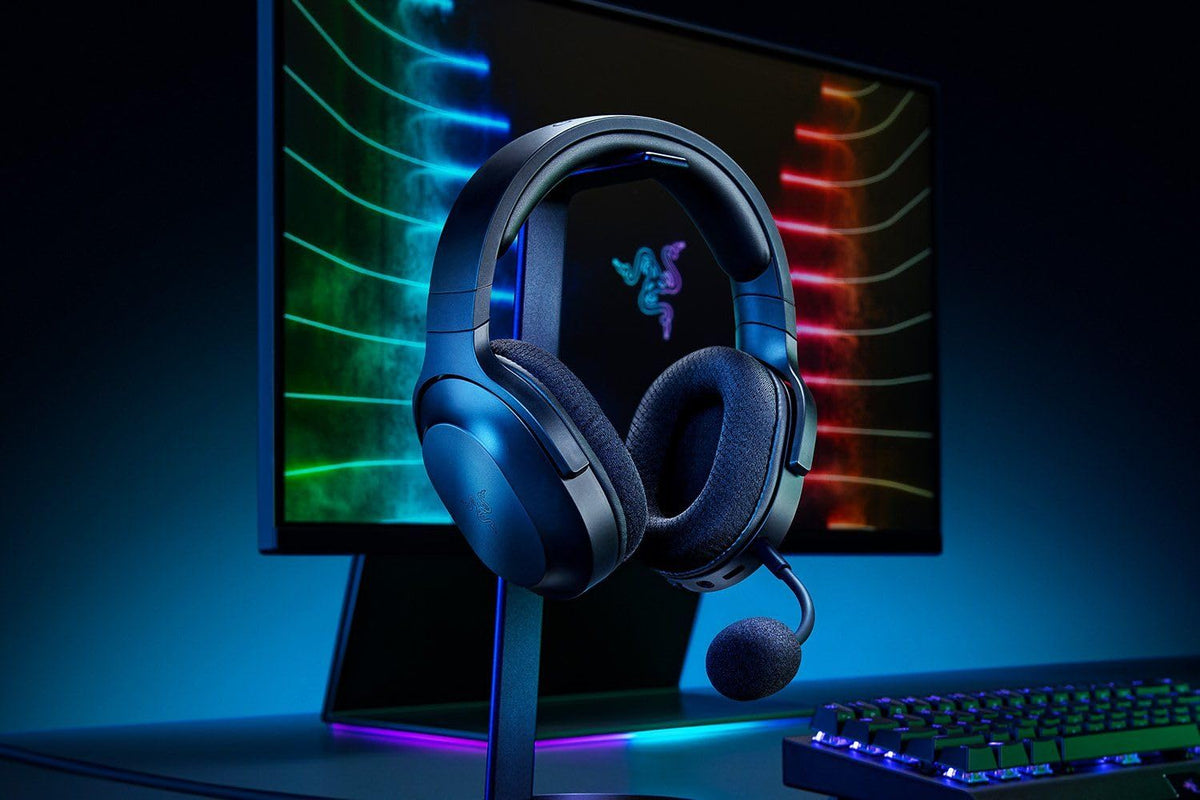 Razer Audifonos Inalambricos gamer Barracuda X -diadema Ligero 250g para Juegos y Móviles- PC, Playstation, Switch, Android, iOS - 2.4GHz Wireless + Bluetooth, 40mm Drivers Negro (Reacondicionado)