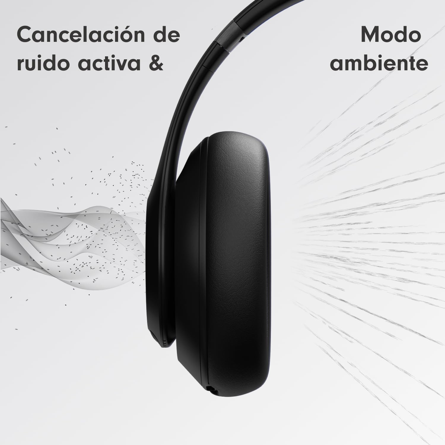 Beats Studio Pro - Audífonos Bluetooth inalámbricos con cancelación de Ruido - Audio Espacial Personalizado, Audio Lossless Mediante USB-C, compatibilidad con Apple y Android - Negro