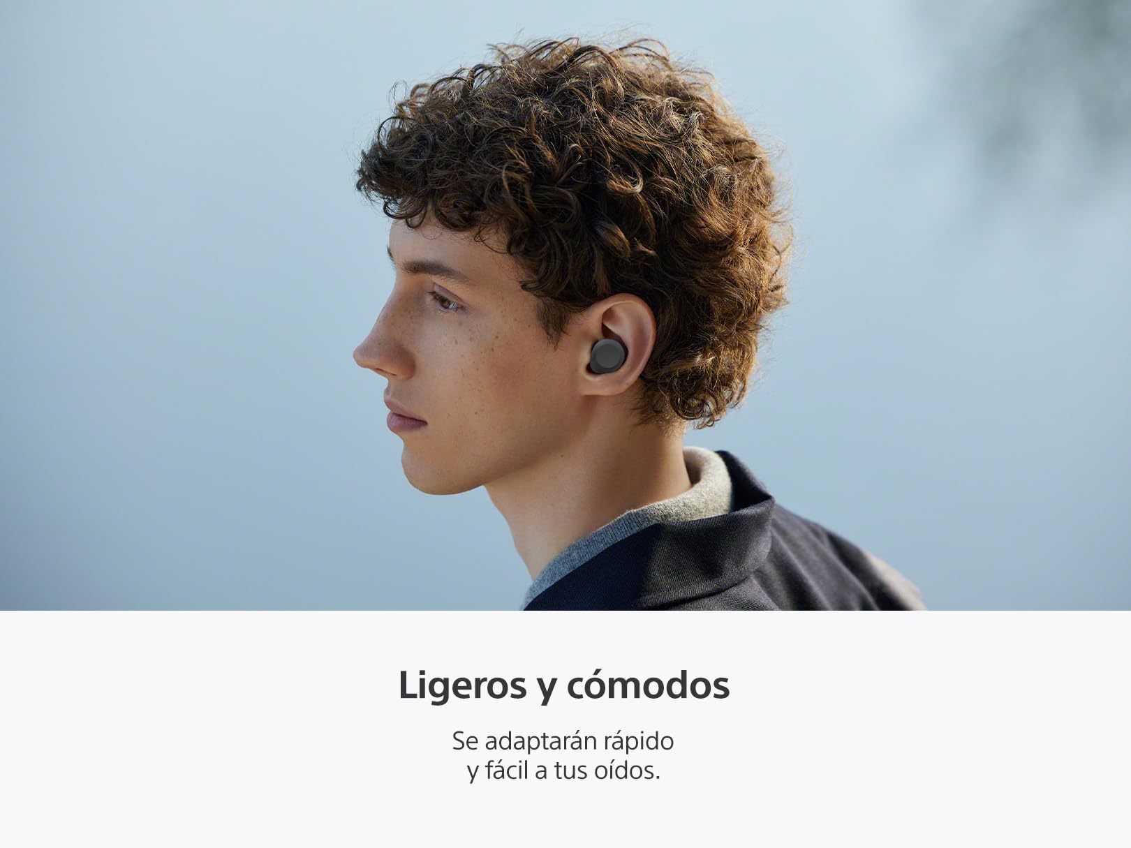 Sony WF-C710N Auriculares inalámbricos con cancelación de Ruido, hasta 30 Horas de batería, Ligeros y compactos, Color Negro