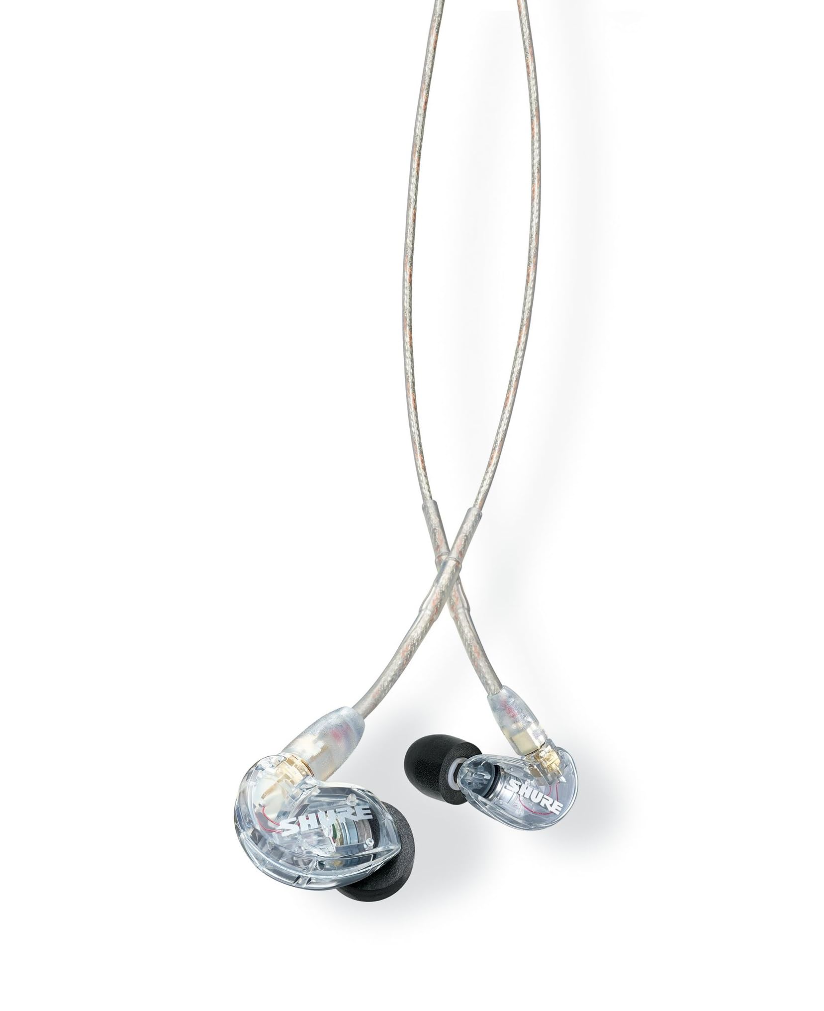 Shure Auriculares Aislantes de Sonido SE215-CL, Color Transparente