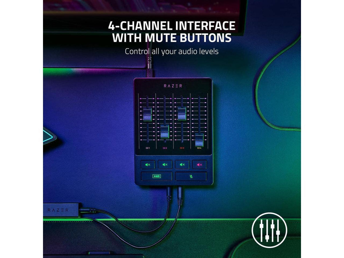 Razer Audio Mixer: All-in-One Streaming/Broadcasting Mixer