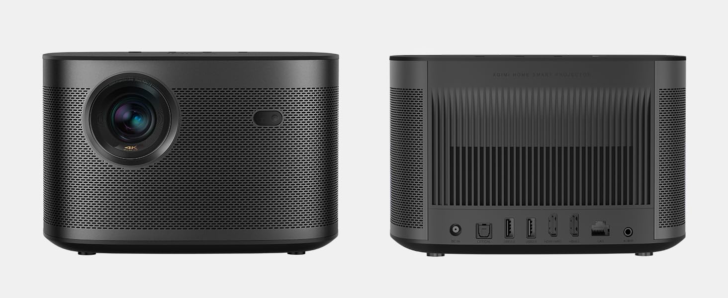 Proyector XGIMI Horizon Pro 4K, 1500 lúmenes ISO, proyector de películas Android TV 10.0 con altavoces Harman Kardon integrados, adaptación de visualización Keystone para proyector de cine en casa