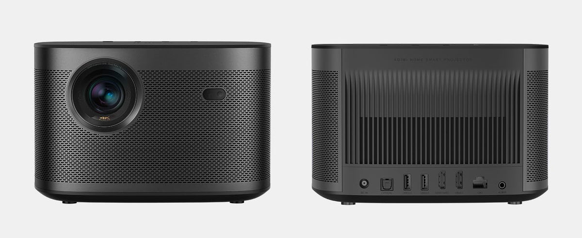 Proyector XGIMI Horizon Pro 4K, 1500 lúmenes ISO, proyector de películas Android TV 10.0 con altavoces Harman Kardon integrados, adaptación de visualización Keystone para proyector de cine en casa
