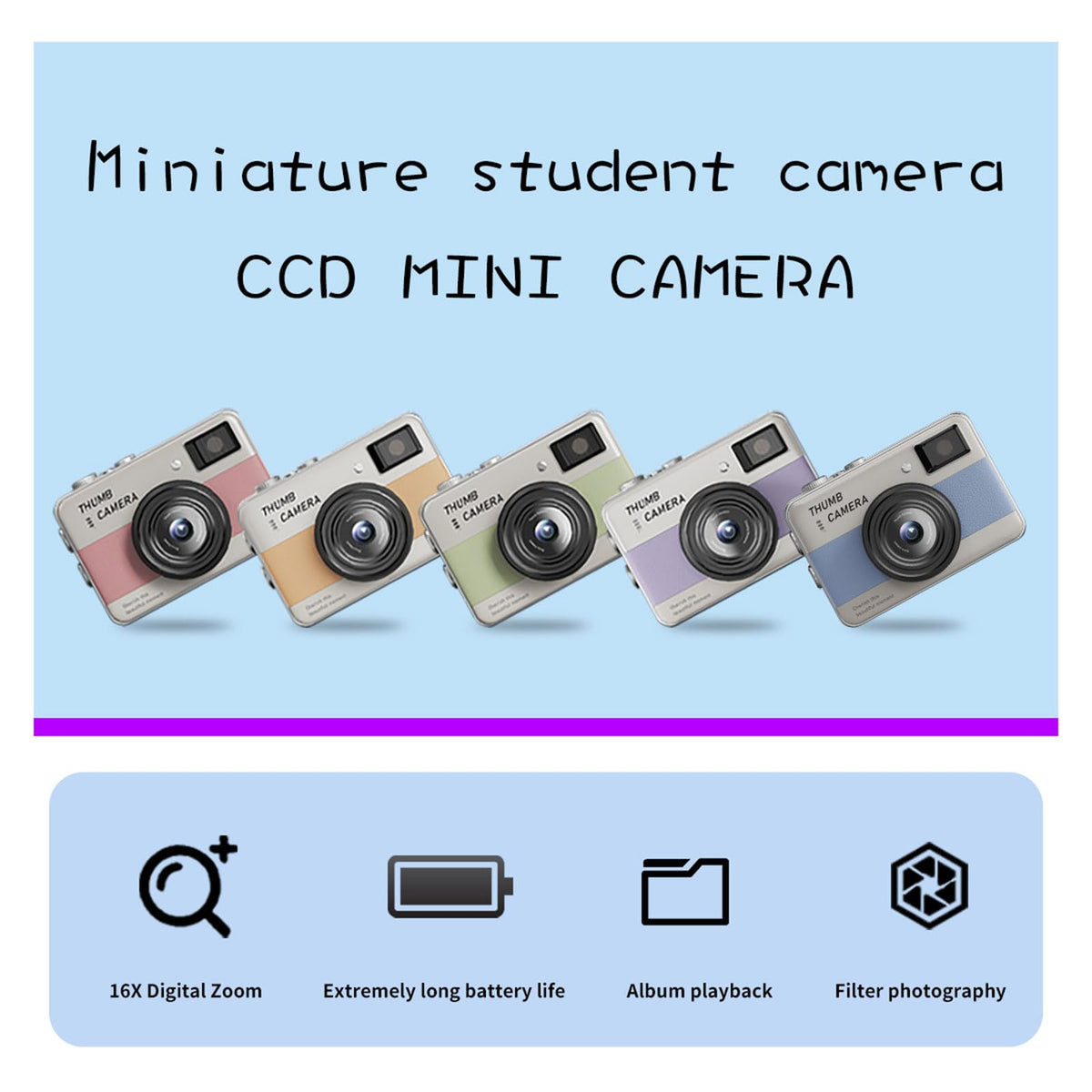 Pequeño llavero digital con batería de 200 mAh y función de temporizador de retardo para tomar fotos de grupo perfectas con la cámara llavero cámara pequeña digital