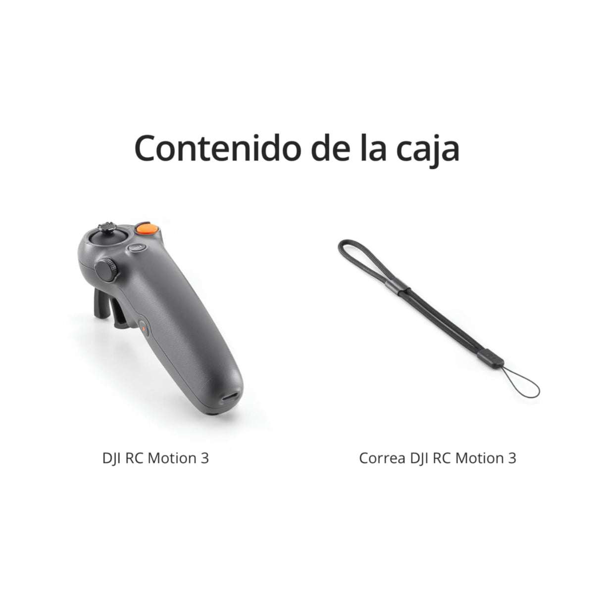 DJI RC Motion 3, Controlador FPV Inteligente con Control de Movimientos inmersivo, Compacto y portátil, Freno de Emergencia con un Solo Clic, cursor en Realidad Aumentada